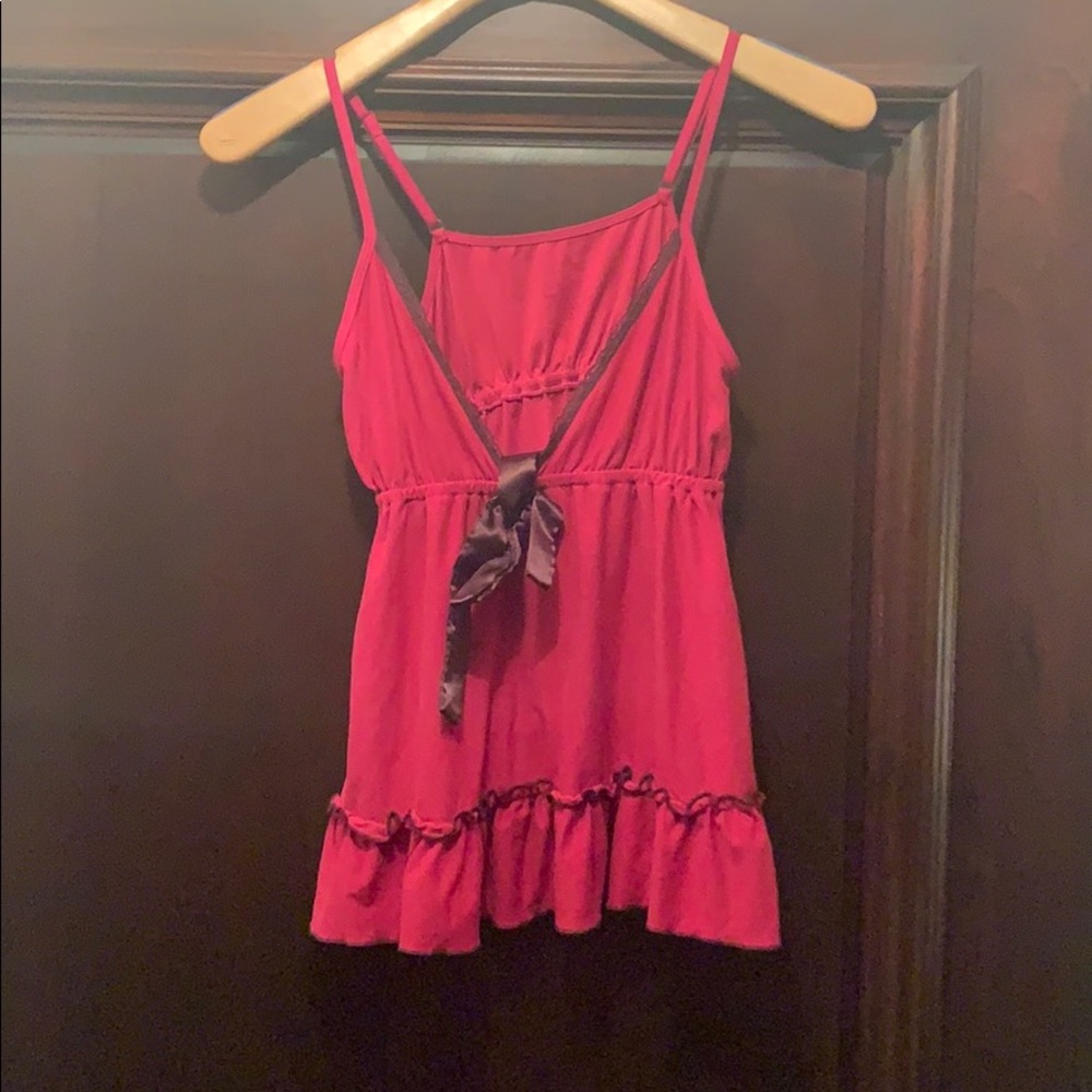 Vintage pink tank top